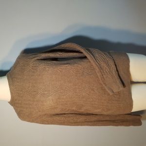 BLACK BROWN 1826 CASHMERE SWEATER M TAN